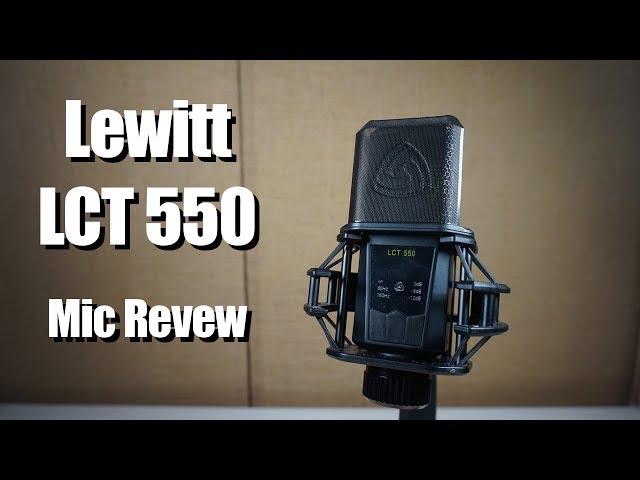 A mic that automatically prevents clipping! Lewitt LCT550 review