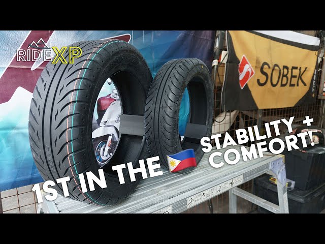 Car Tires For Kymco Like 150i?! | SOBEK MOTOR CAR TIRES First Impressions | 1st in PH!