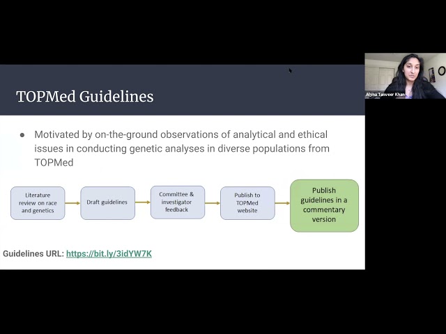 Guidelines on the Use and Reporting of Race, Ethnicity, and Ancestry in TOPMed