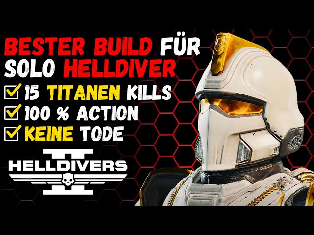 Helldivers 2 | Solo Helldive (deathless) | 15 Bile Titan Kills & More | PS5 Gameplay