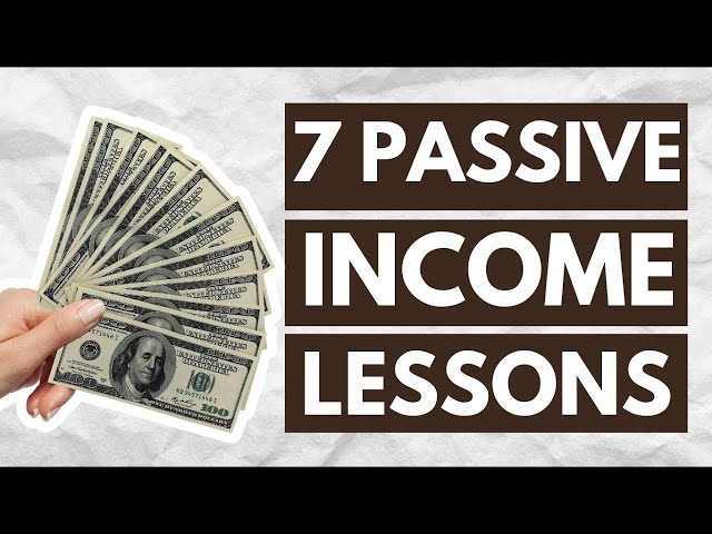 7 Passive Income Lessons I Wish I Knew Earlier (My Experience)
