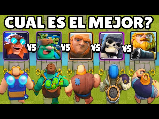 WHAT IS THE BEST GIANT? | GIANTS OLYMPICS | 1vs1 | NEW ELECTRO GIANT | CLASH ROYALE