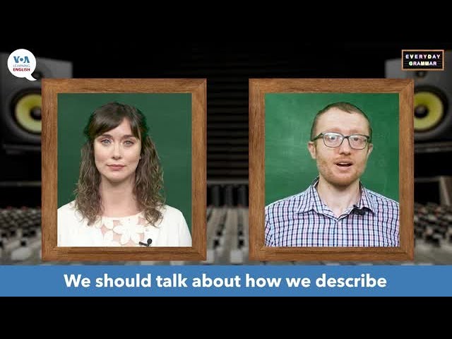 Everyday Grammar TV: How to Talk about Music, Part 2