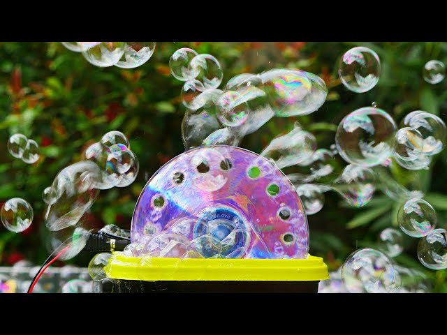 How To Make Automatic BUBBLE MAKER Machine At Home