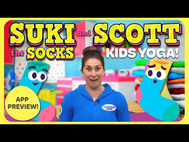 Suki and Scott the Socks! 🧦 (App Preview) | A Cosmic Kids Yoga Adventure