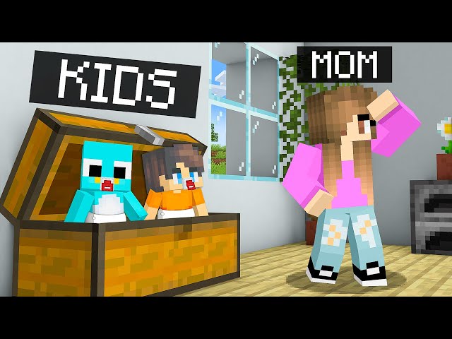 PARENTS vs KIDS Hide and Seek in Minecraft Prop Hunt