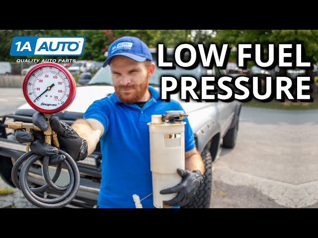 Lag, Hard Start, Stall? Diagnose Car & Truck Low Fuel Pressure!
