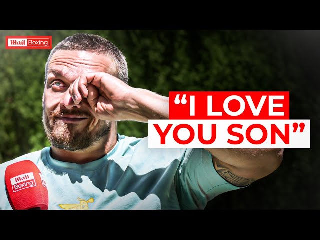 Emotional Usyk remembers heartbreaking final conversation with late father | Interview