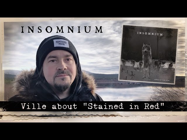 INSOMNIUM - Ville Friman about "Stained in Red"