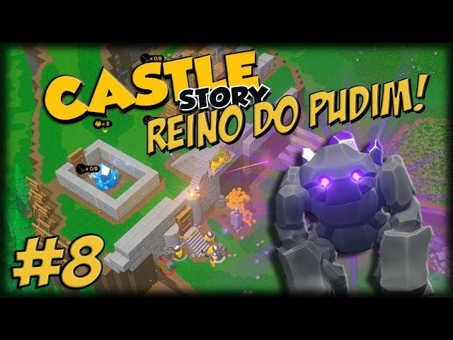 Castle Story 1.0 - O Reino do Pudim - Ep 8 - O ATAQUE DO NECROMANCER!!