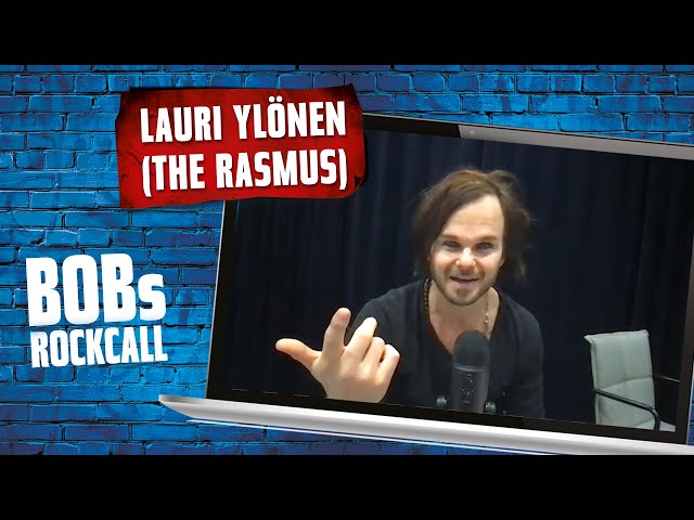Lauri Ylönen (The Rasmus) about the new Song "Jezebel" & the Eurovision Song Contest | BOBs Rockcall