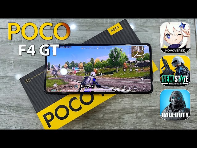 POCO F4 GT - Gaming Phone Test | Genshin Impact, PUBG New State, Call of Duty Mobile