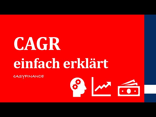 CAGR | Was ist die Compound Annual Growth Rate? | einfach erklärt