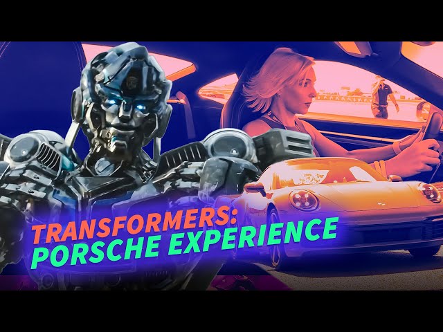 Transformers Rise of the Beasts Porsche Experience