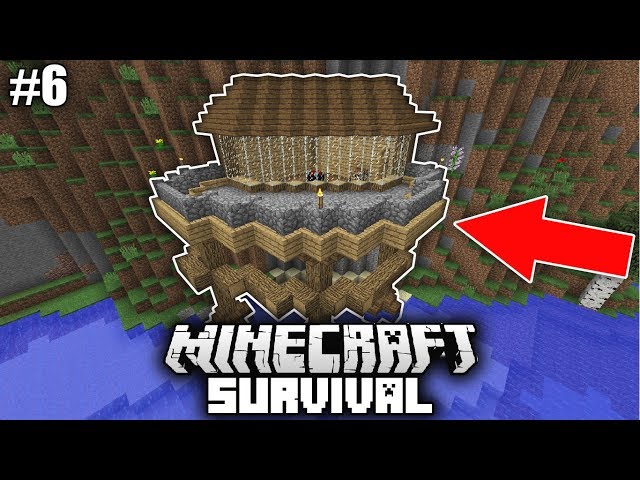 XÂY NHÀ TRÊN VÁCH NÚI !!! - Minecraft Survival #6