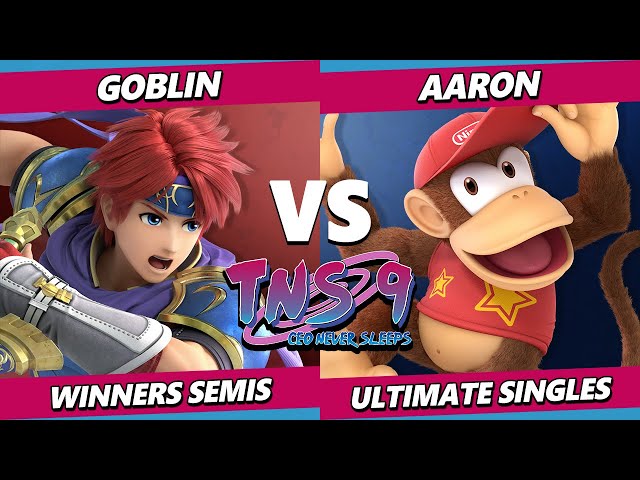 TNS 9 TOP 8 - Goblin (Roy) Vs. Aaron (Diddy Kong) Smash Ultimate - SSBU