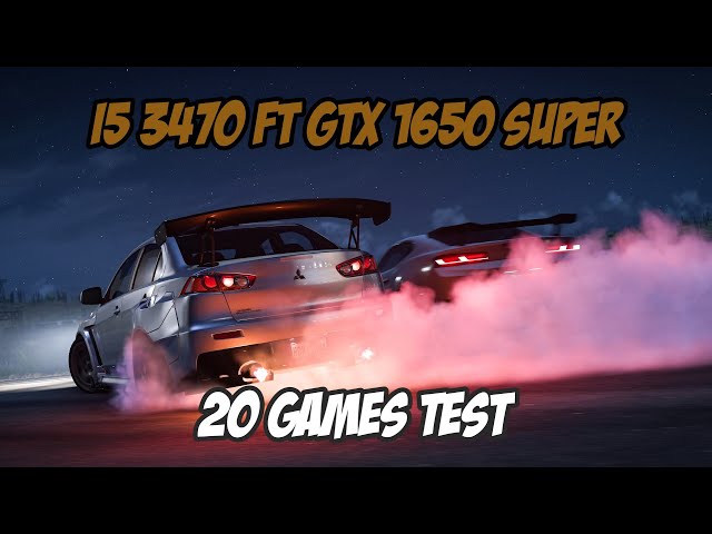 i5 3470 + Geforce GTX 1650 Super Test in 20 Games