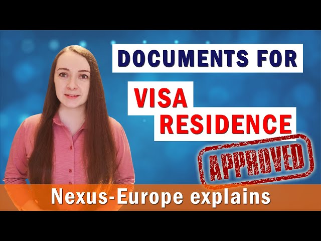 How to prepare documents for Visa and residence correctly. Applicable for German visa, residence etc