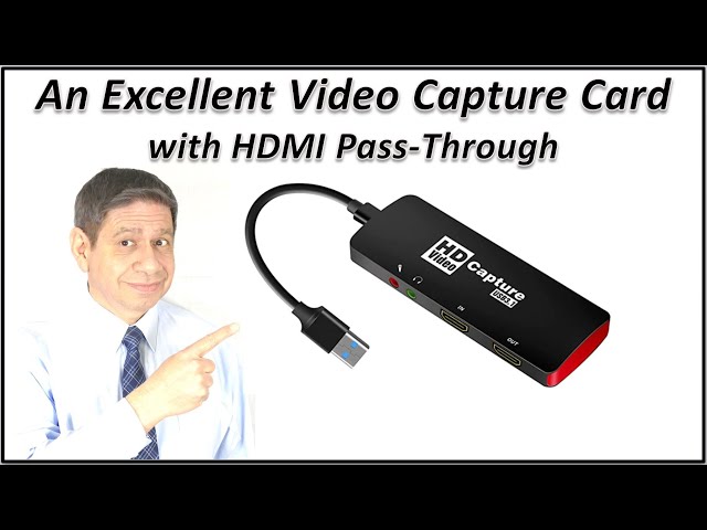 HD Video Capture Accessory by Basicolor – Detailed Review and Testing