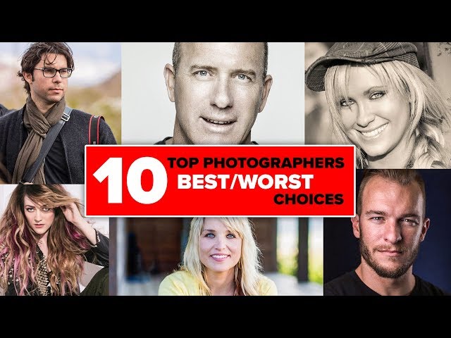 BEST + WORST Choices. 10 Top PHOTOGRAPHERS are talking