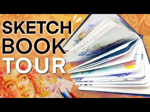 Sketchbook Tour! Illustrated Moments