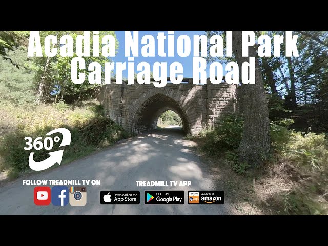 Bike the Acadia National Park Carriage Road in 360 VR