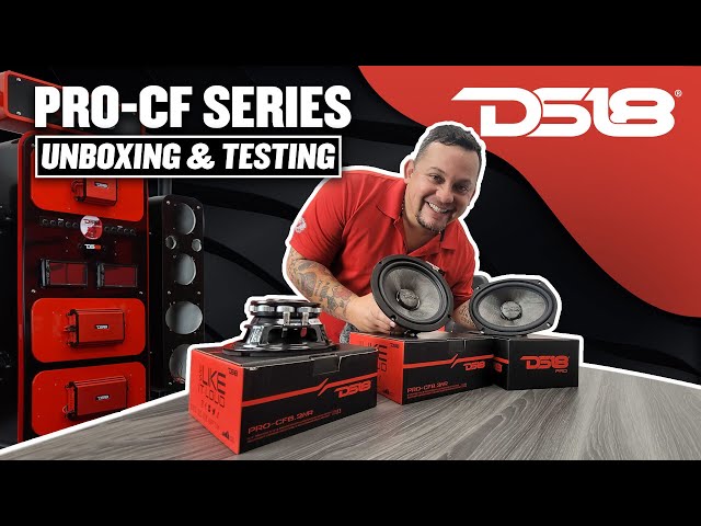DS18 PRO CF Series 6" - 6x9" - 8" (Unboxing / Testing) Car Audio Speakers