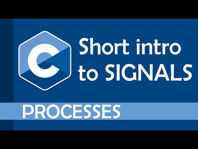 Short introduction to signals in C
