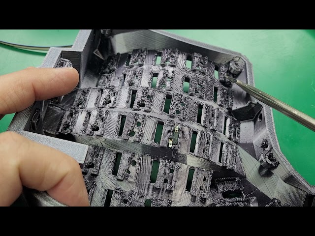 How to Insert Hotswap Sockets in a Dactyl Manuform