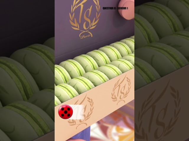 How many macarons are there in the box that Tom gives Marinette in "Origins Part 1" (S1)? #shorts