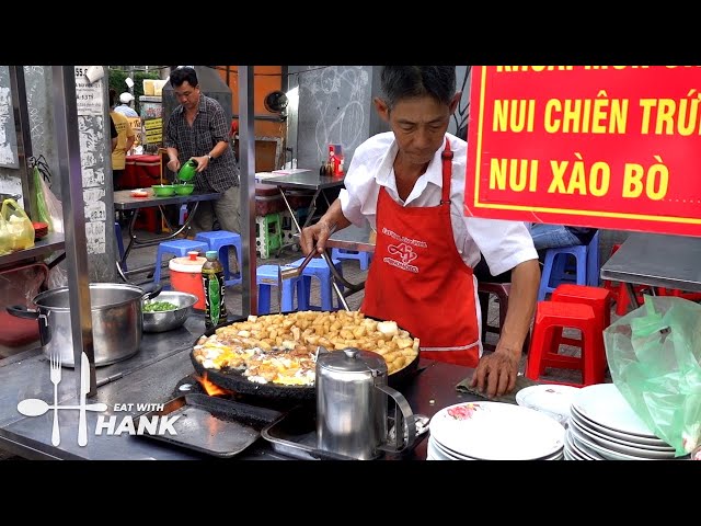 Bột chiên Street Food In Vietnam Ho Chi Minh City