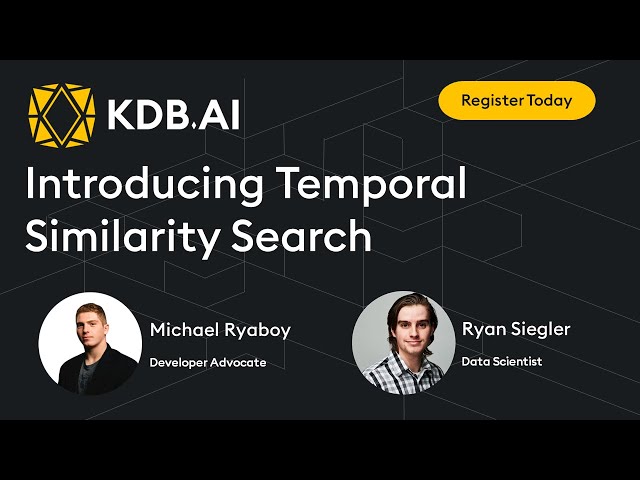Introducing Temporal Similarity Search for Vector Databases