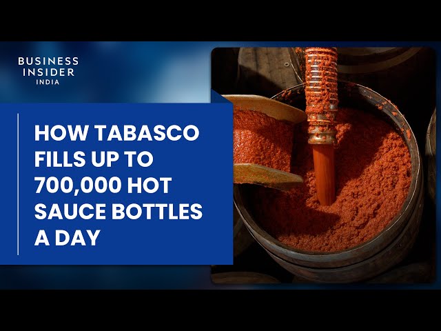 How Tabasco Fills Up To 700,000 Hot Sauce Bottles A Day