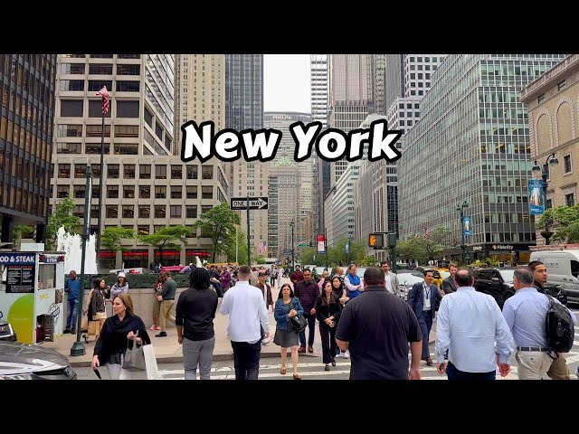 Manhattan Virtual Walking Tour 2024 New York - Park Avenue And Madison Ave NYC