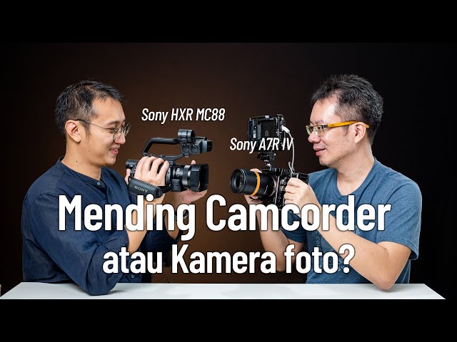 Camcoder Sony HXR MC88 vs Sony A7R IV
