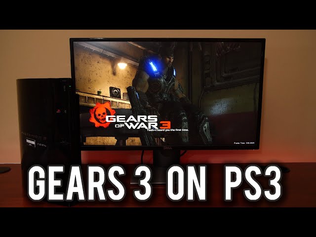 I played Gears of War 3 on the PlayStation PS3... | MVG