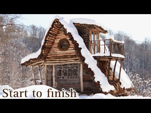 He built a cozy house from an old country house. Big movie. Start to finish