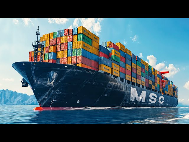INSIDE the World's LARGEST Container Ship