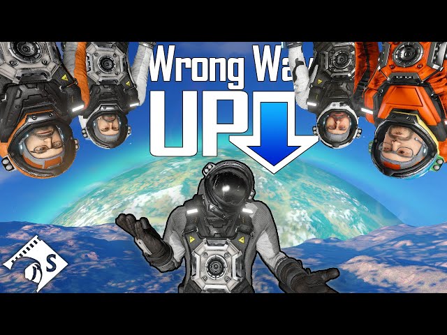 Wrong Way... Up? Your flight is de-Parting
