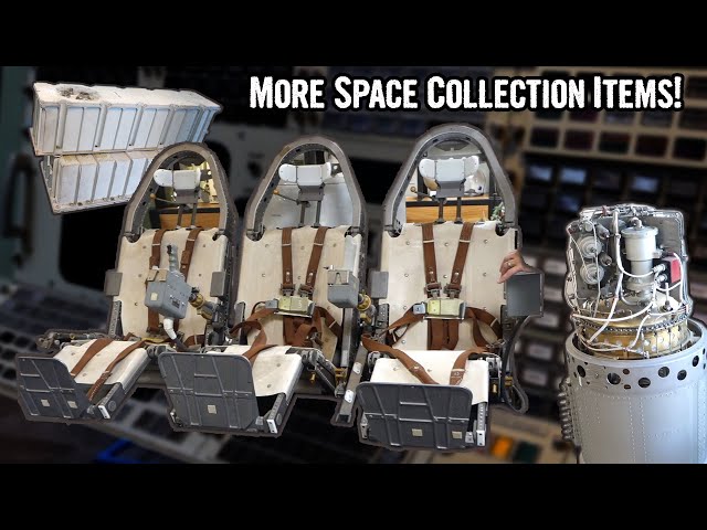 Steve Jurvetson’s Space Collection - Part 2: Apollo Fuel Cells, LM legs, MOCR Console and more!