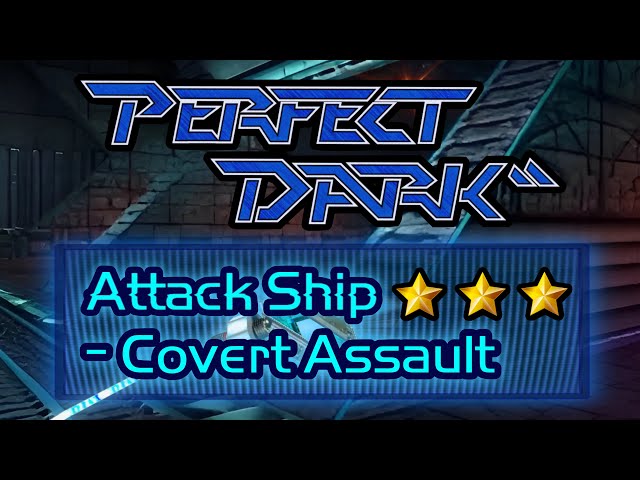 Perfect Dark Attack Ship - Covert Assault (Perfect Agent)