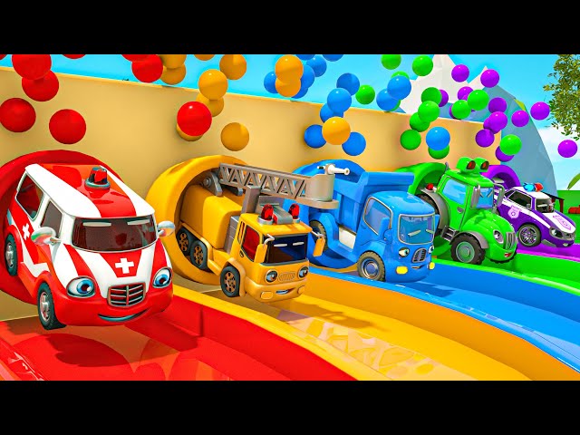 Bingo Song Baby Songs - Learn Color Cars with Baby cars - Baby Nursery Rhymes & Kids Songs