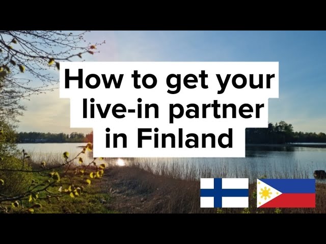 How to get live-in partner in Finland | Irene T. Official