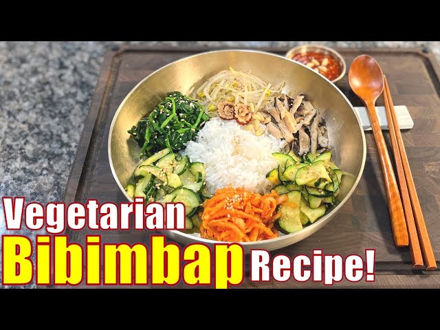 Try This Healthy And Delicious Bibimbap!| So Good!!