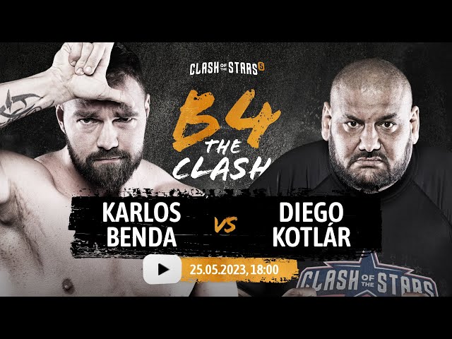 B4THECLASH: Karlos Benda vs Diego Kotlár (live stream)