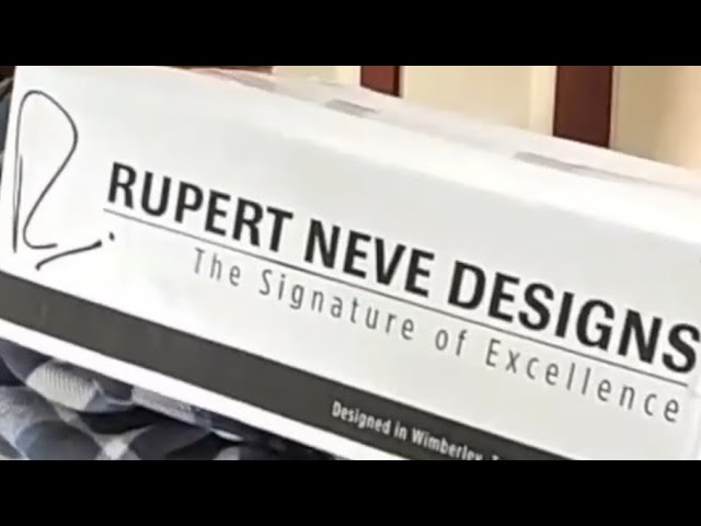 Big UNBOXING - New addition to the Studio -  The Rupert Neve MBP Master Bus Processor.