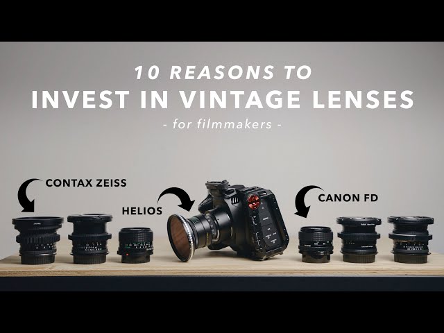 Why Invest in Vintage Lenses as Filmmakers | 10 Reasons I use old glass for my Blackmagic Cameras