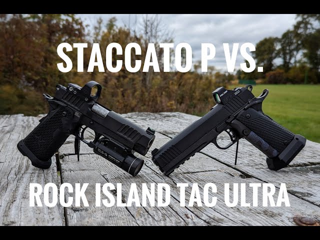 Staccato P Vs The Rock Island Tac Ultra