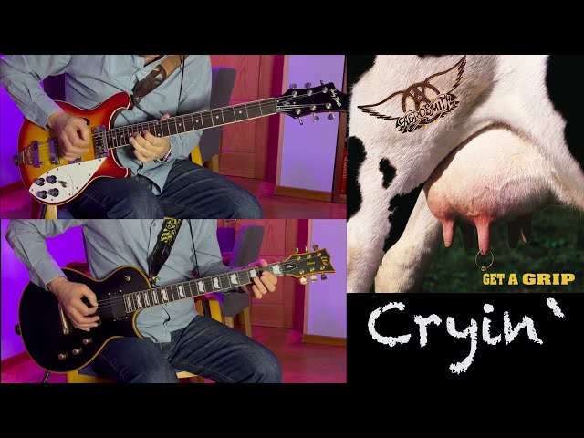 AEROSMITH - Cryin' Guitar Cover