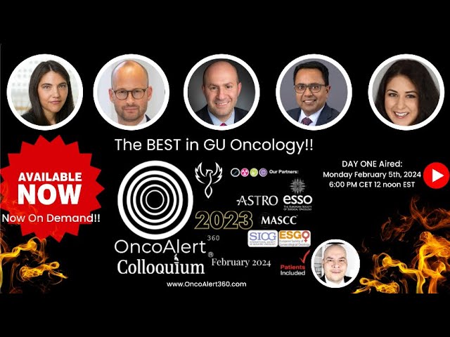 The 2023 OncoAlert Colloquium (GU Oncology)
